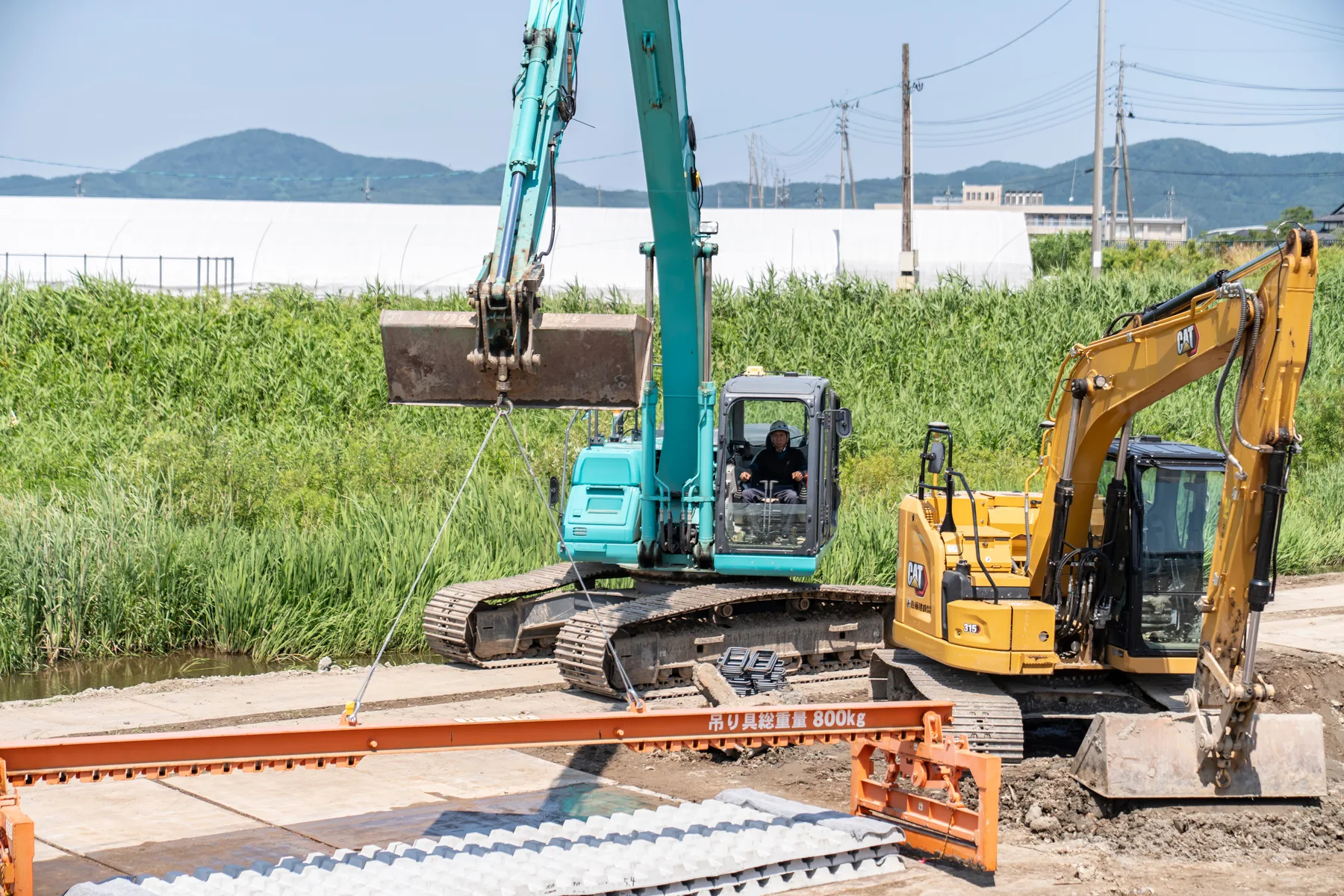 重機作業・土木作業の現場イメージ